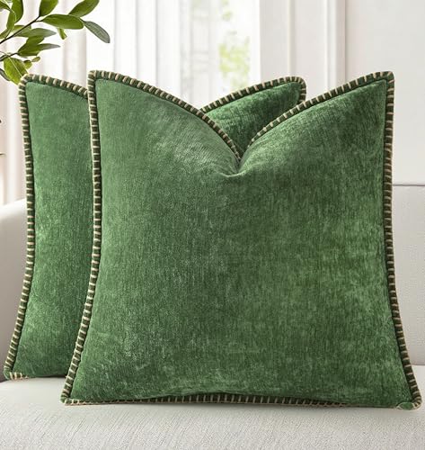 decorUhome Spring Chenille Soft Throw Pillow Covers...