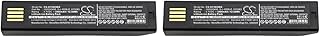 (2 Pack) XSP Battery for Honeywell 1202g 1902 1902GHD 3820 3820i 4620 4820 4820i 5620 6320 BAT-SCN01 Granit 1911i Voyager 1202 Xenon 1902 PN 013283 100000495 50121527-002 HO48L1-G