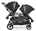 Contours Options Elite Tandem Double Toddler & Baby Stroller, Adjustable Seating, Lightweight Frame, Car Seat Compatibility, Carbon Grey