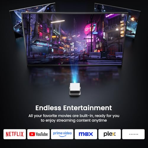 HAPPRUN 1500 ANSI 4K Decoding Outdoor Projector with Built-in Streaming App - image 9