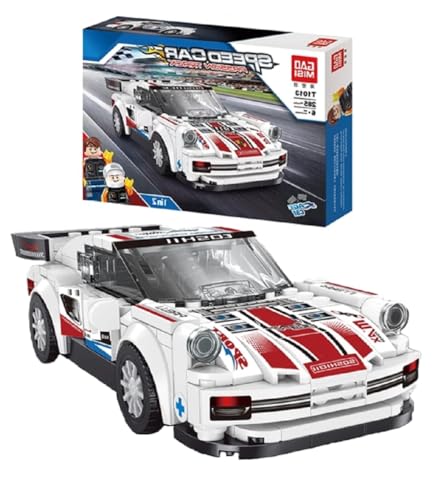Image of Bestie toys Speed Champions Car Building Kit; Collectible Model of The Iconic Super Sports Car for Kids Aged 6+