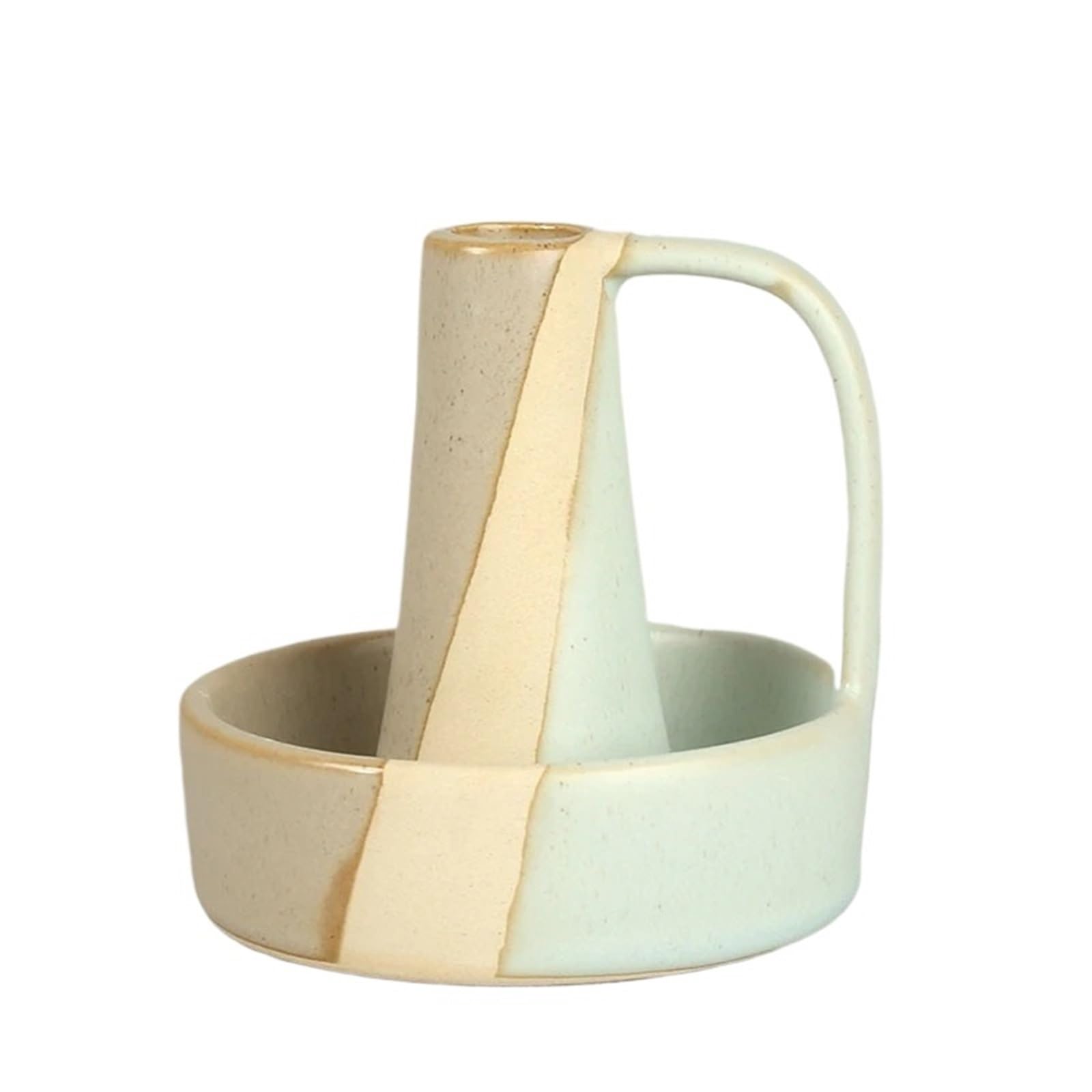 1Pcs Ceramic Candlestick Candle Holder Home Decoration Holders Wedding for Candle(Size4)