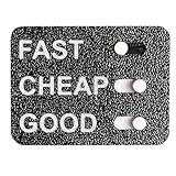 Business-Dilemma-Schieberegler, Kompakte Größe, 6 X 4 cm, 3D-Gedruckter Lustiger Entscheidungsträger, Büro-Stressabbau-Gadget, Fördert Die Konzentration, Für Den Büro- Und Heimgebrauch