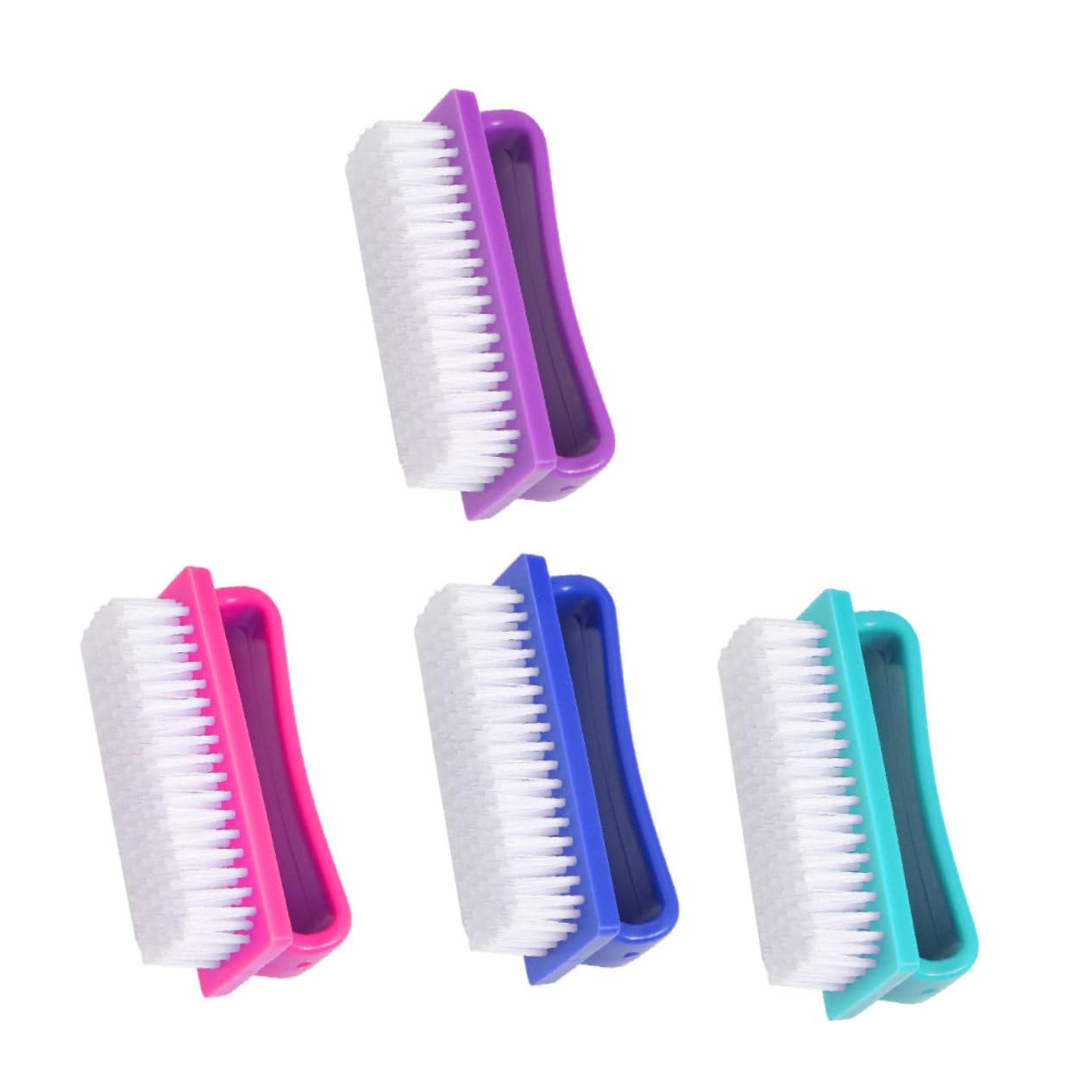 FRCOLOR 12pezzi Spazzole Per Unghie Manicure Spazzole Per Unghie Per Rimuovere e Utensili Versatili Per Estetiste e
