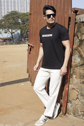 Image of DIVISIVE Men's Relaxed Fit Cotton Linen Blend Trousers