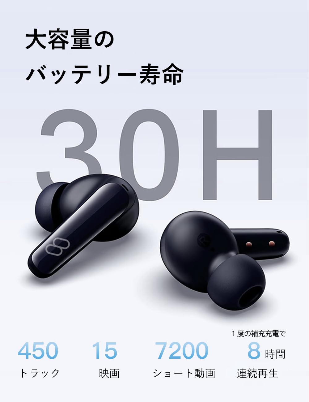Amazon.co.jp: ワイヤレスイヤホン ENC Bluetooth5.3対応 マルチ