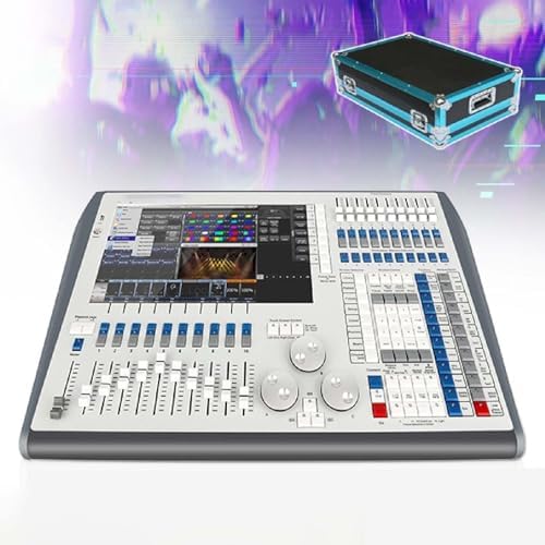 DMX Controller, Professional Stage Dj Light Controllers, 120gb I5 CPU Touch Screen Controller, Built-in Multi-Language,for Bar