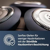 Philips Shaver Series 5000X, elektrischer Rasierer für Herren, Nass- und Trockenrasur, Skin Protect Technologie, flexibler 360-Grad-Scherkopf, Aufladen in 1 Std./5 Min Schnellladung (Modell X5012/00) – Ansicht 4