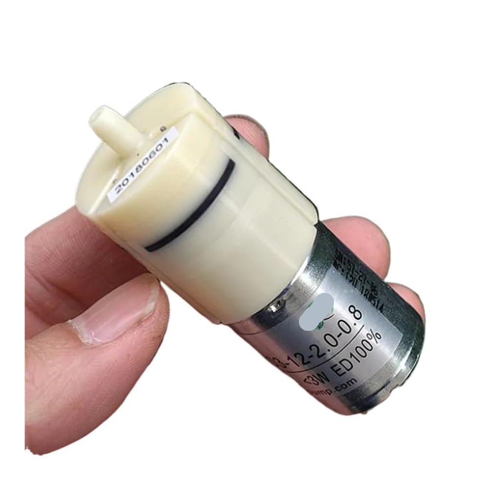 VXAXPOHZA 370 Air Pump DC 6V 12V Carbon Brush Electronic Starter Pump Fish Tank Aquarium Monitor Diaphragm Pump