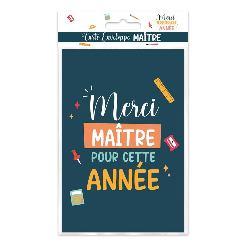 STC - Envelope Thank You Master Card 15.2 x 10.5 cm, Multicolored, 15.2 cm x 10.5 cm - Image 4