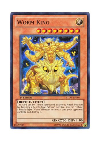 Amazon.co.jp: 遊戯王 英語版 STOR-EN097 Worm King ワーム・キング 