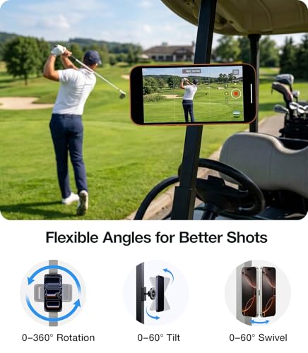MeBetter Magnetic Golf Cart Phone Holder [Military-Grade &28 Strong Magnet] - image 5