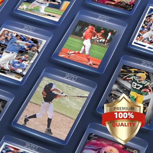 Image of 100ct Semi Rigid Card Holders & 100ct Card Sleeves for PSA, SGC, BGS, CSG Graded Card Submissions, Semi Rigid Baseball Cards Sleeves Protectors, PSA Graded Trading Cards Sleeve (Pack of 3)