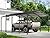 Aoxun 12x20 FT Metal Carport, Heavy Duty Carport Canopy with Reinforced Frame and Enhanced Base, Outdoor Car Canopy for Pickup Trucks, Cars, SUVs, Tractors and Boats