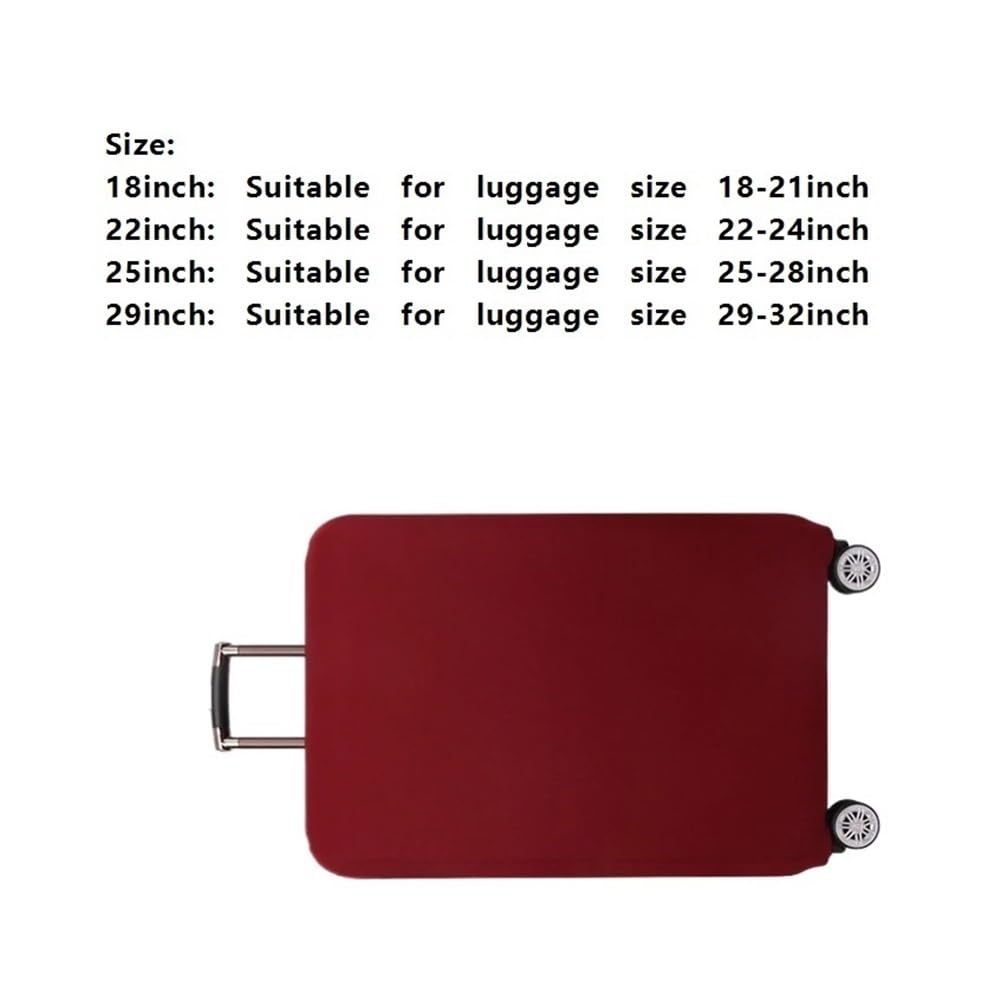 Protector de equipaje de viaje 1 funda for equipaje de 45 a 81 cm, tela elástica y compacta, for proteger tus accesorios viaje