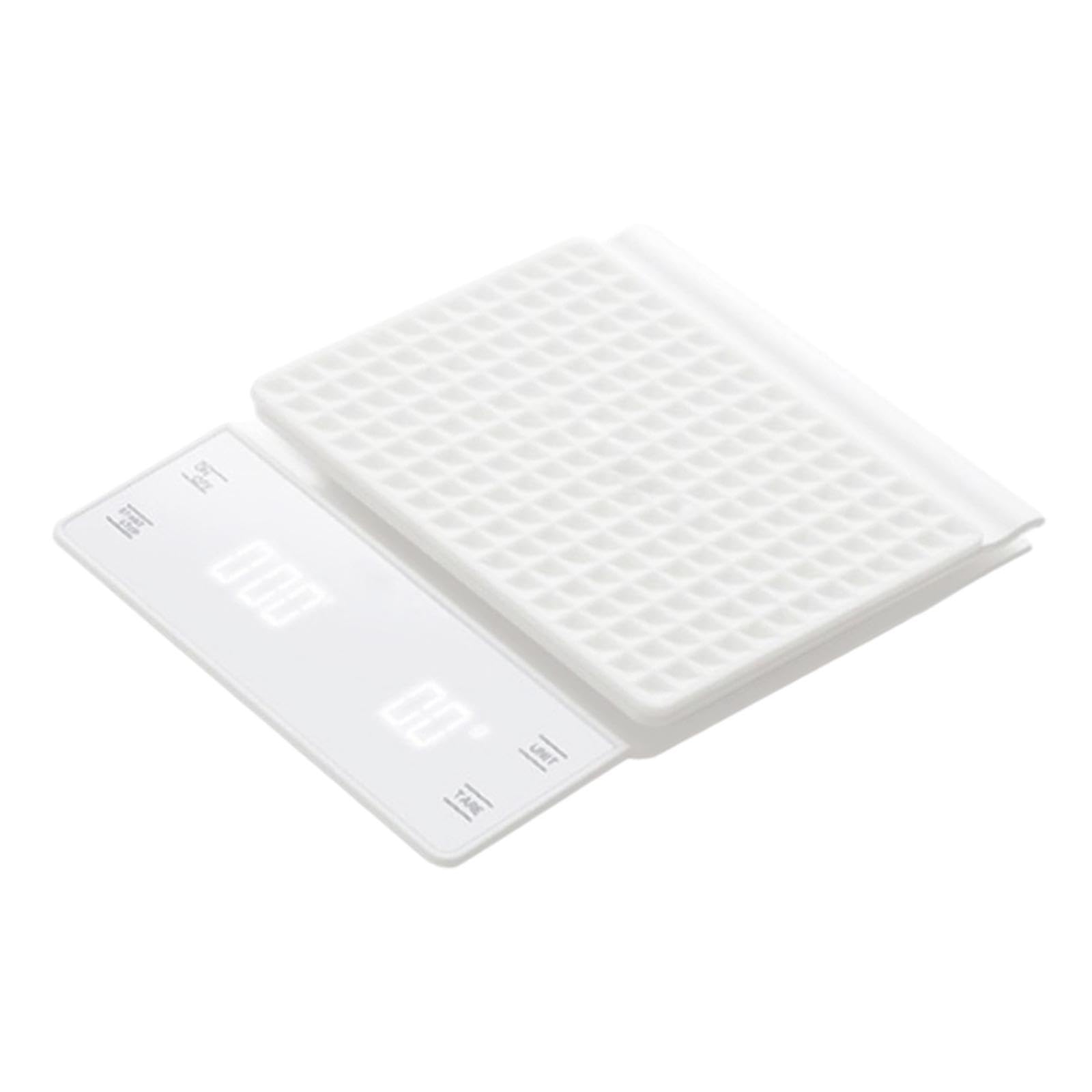 MYADDICTION Coffee Scale with Timer Multifunction Weighing Scale for Home Baking White-picture-21
