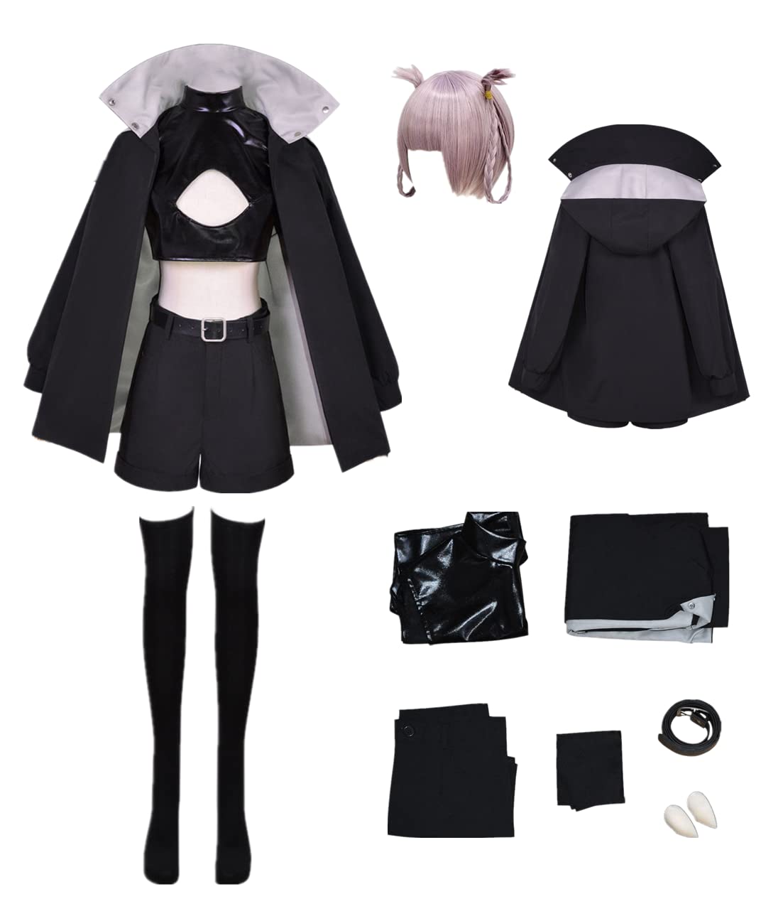 Taglia USA Anime Nazuna Nanakusa Cosplay Costumi Donna Halloween Giacca Tuta