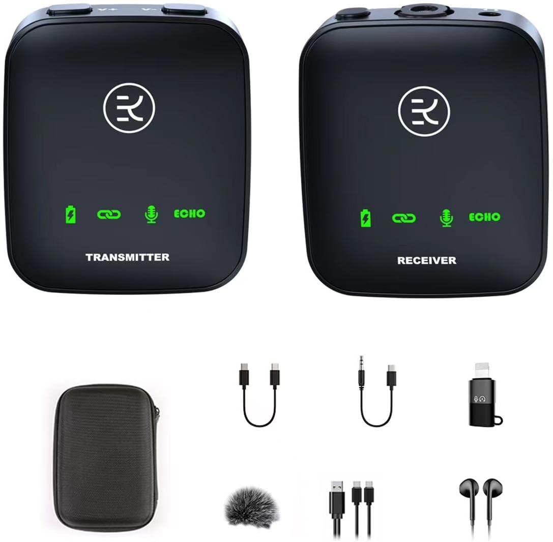 Conjunto De Transmisor Y Receptor De Micrófono Inalámbrico, Sistema De Microfono Enchufable Xlr Profesional De 2 4 Ghz Adaptador Inalambrico De Baja Latencia Para Microfonos Dinamicos E Instrumentos