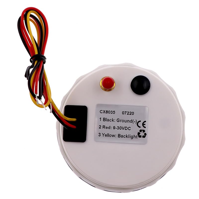 30 MPH 60 MPH 120 MPH Digital GPS Tacho Gauge Wasserdicht Speed ​​Gauge Meter 85MM New Universal Fit for Auto Boot Marine Truck(WS 120MPH)