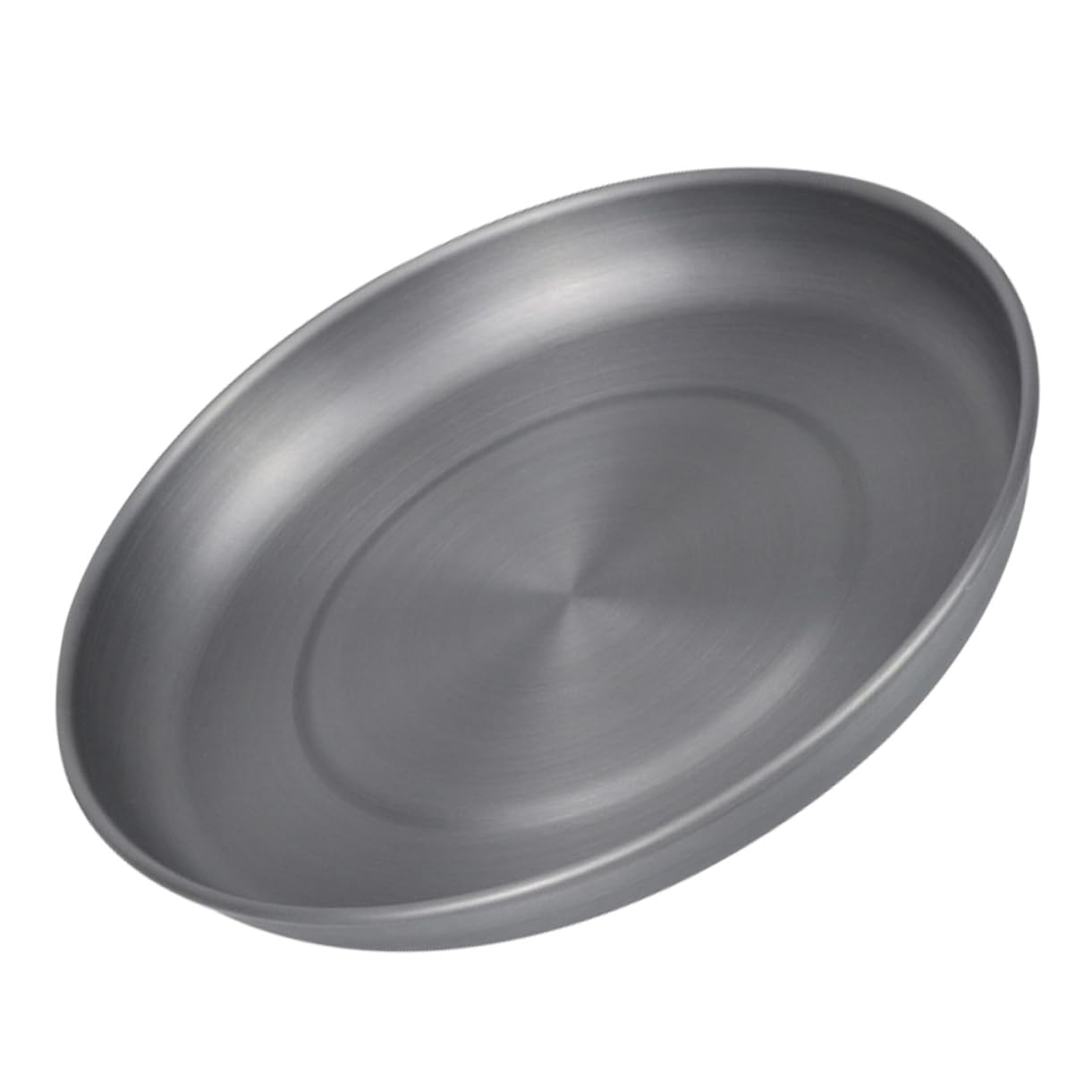 GRIRIW Outdoor Picnicware Set Aluminum Alloy Dinner Plate Snack Tray Cookie Dish Candy Case Bbq Plate Lightweight Versatile for Family Gatherings