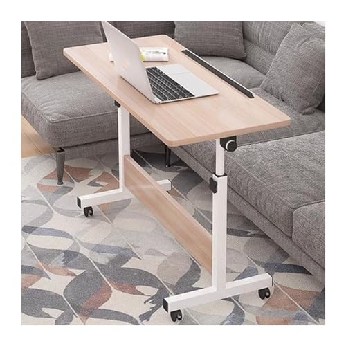 Bureau d'ordinateur à roulettes pliable pour optimiser les petits espaces