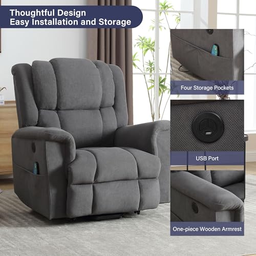 Sillón reclinable eléctrico para comodidad y soporte miniatura 5
