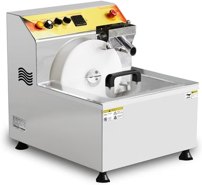 12.4L Commercial Chocolate Melting Pot, Fountain & Melting Tempering Machine, 1200W 110V Hot Chocolate Heater with Vibration, 8kg/Batch for Home and Professional Use