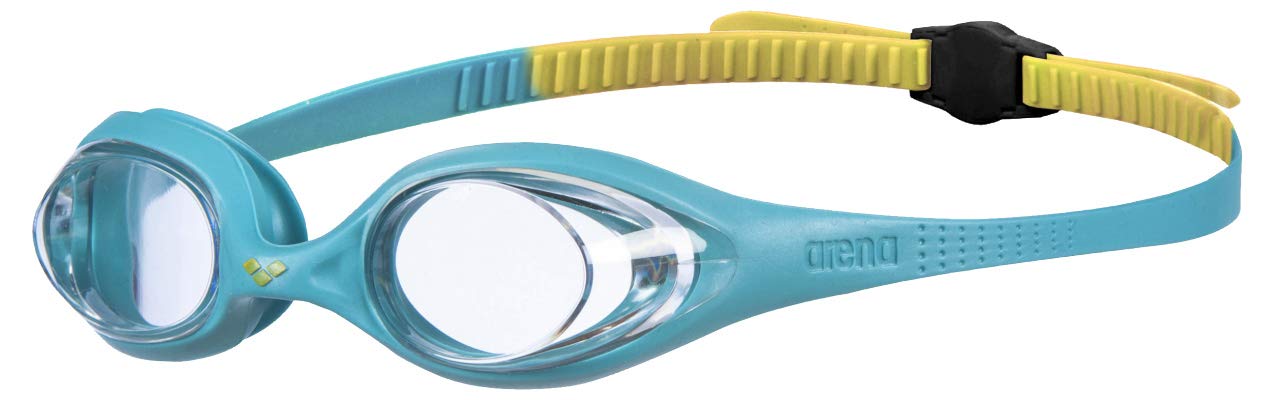 ARENASpider Junior Swimming Goggles Unisex Child, Green, One Size (Manufacturer Size: TU),92338