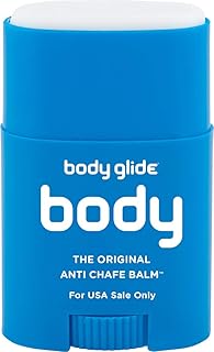 Body Glide Original Anti Chafing Stick Balm0.8oz: chafing cream in stick form to prevent rubbing leading to chafing & raw skin. Use for arm, chest, butt, ball chafing & thigh chafing