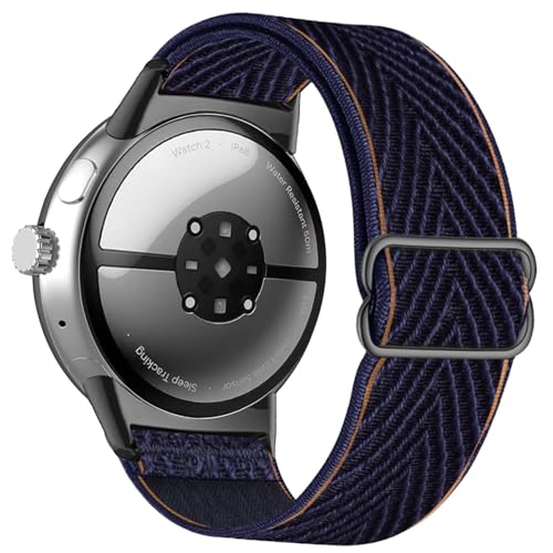 Abanen Braided Nylon Elastic Watch Bands for Google Pixel Watch ...