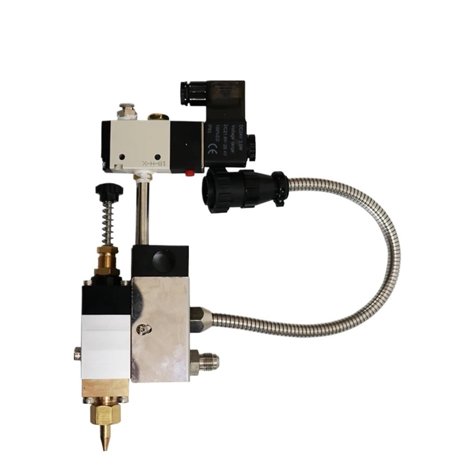 Lebmcbvtvv One Color Industrial Manual Hot Melt Glue Gun, Dispensing Valve