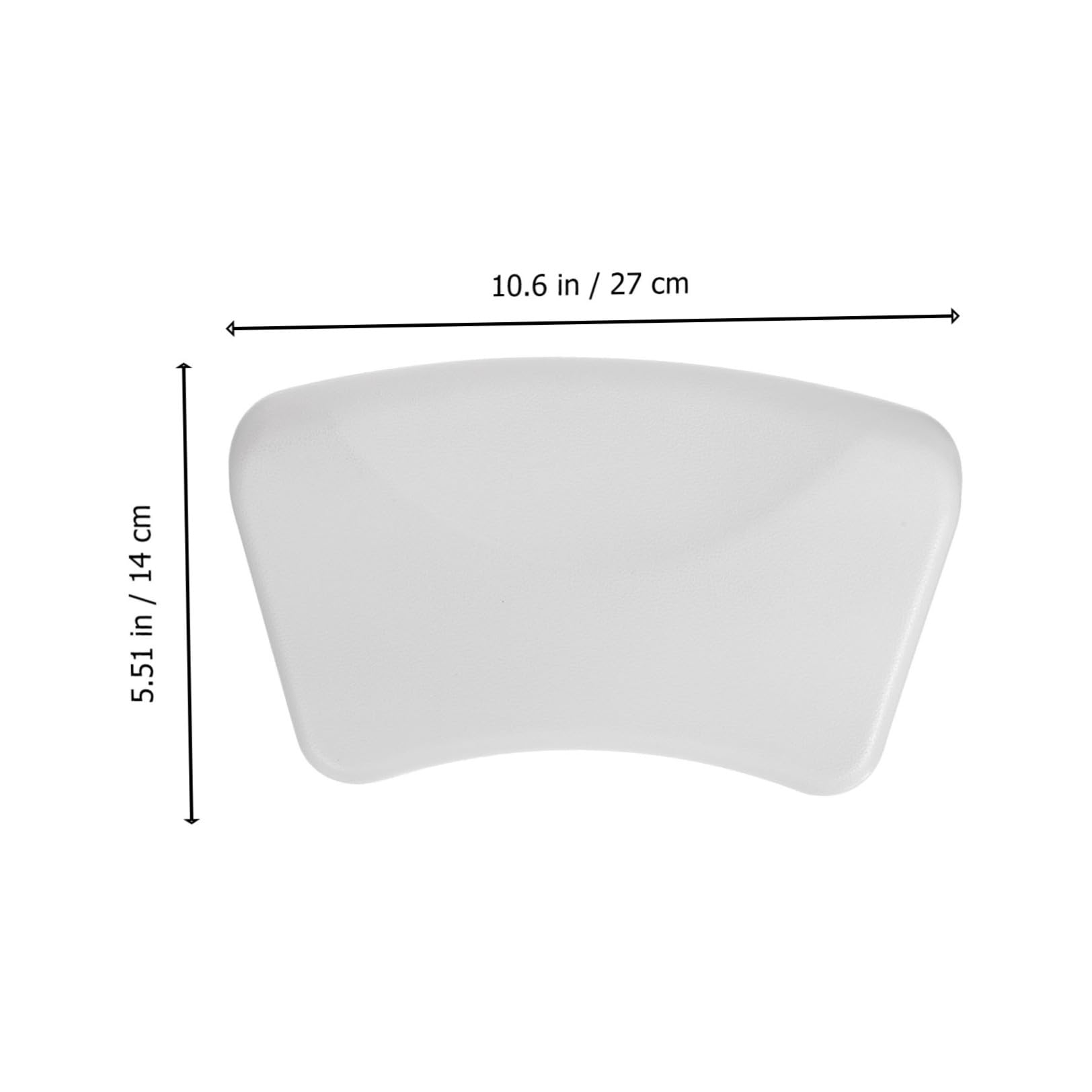 Almohada de Baño Cojín Soporte para Cuello Tamaño Relajante para Adultos Uso en SPA Hotel Hogar