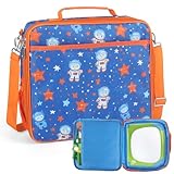 Portable Bag Compatible with Leapfrog LeapStart 3D Interactive Learning System, Bag for Leapfrog Books, Storage for 5-6 Books (Case only)-Blue
