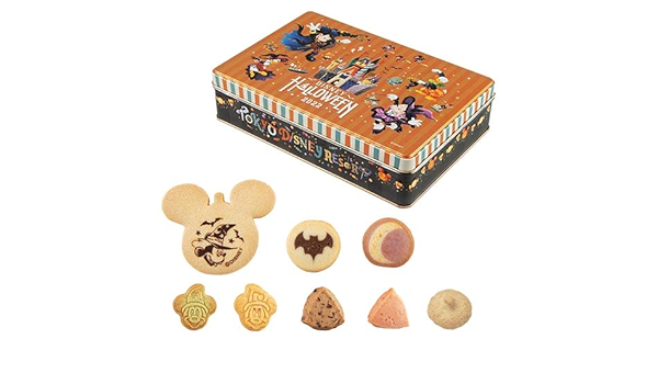 Amazon ミッキー フレンズ アソーテッドクッキー ディズニーハロウィーン 22 東京ディズニーリゾート限定 ハロウィン お菓子 ディズニー グッズ お土産 Gaia80 ビスケット クッキー 通販
