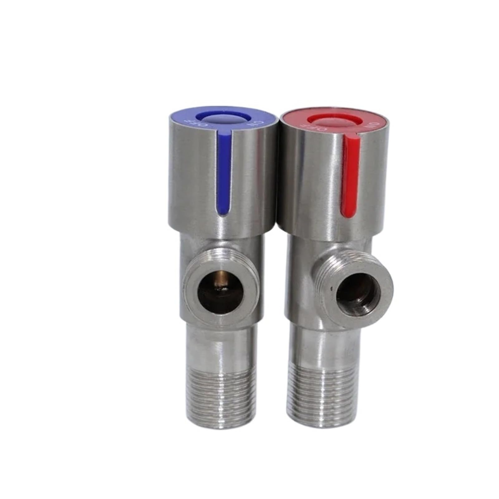 Bvhisehp Sjf8960hc 304 Stainless Steel Angle Valve Hot Cold Water Control Fill Valve For Toilet Water Heater Pipeline(Sjf8960hc)