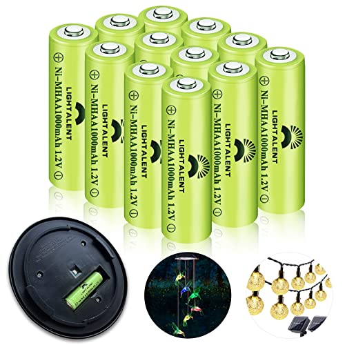 Top 10 Best Aa Solar Rechargeable Battery Reviews & Buying Guide