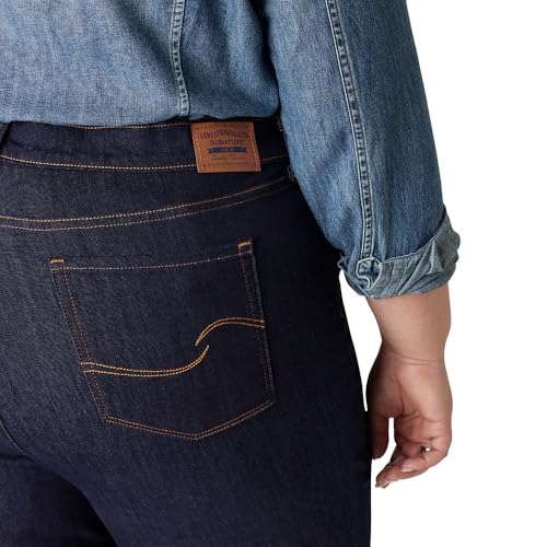 Levi Strauss Signature Women's Modern Bootcut Jeans Mid-Rise Stretch Denim (Also Available in Plus), (New) Island Rinse, 18 Plus Regular4
