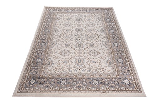 Carpeto Orientteppich Teppich Beige 250 x 350 cm Ornamente Klassisch Muster - Wohnzimmer Schlafzimmer Esszimmer – Bild 3