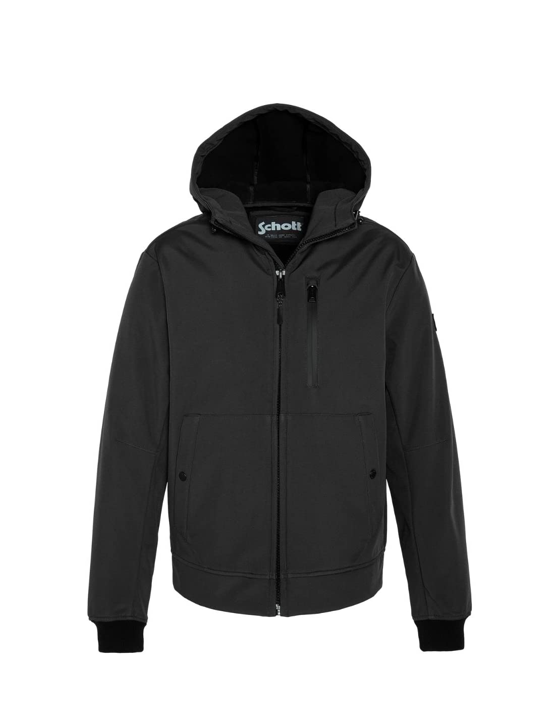 Schott NYC Unisex Kale Kurzer Kapuzenjacke von Schott