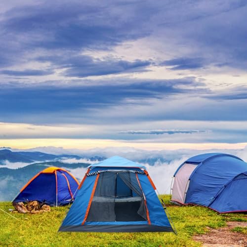 Carpa plegable para camping exterior azul para 2 personas miniatura 5