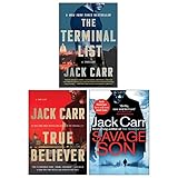 James Reece Series 3 Books Collection Set By Jack Carr (The Terminal List, True Believer, Savage Son)