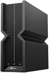 TP-Link Archer BE550 Router Wi-Fi 7 Tri-Band BE9300 Mbps, 1 WAN 2.5 G, 4 LAN 2,5 G, WIFI 7, canais 320 MHz, 4 K-QAM, Multi-Link Operation, Beamforming, 6 antena interna, EasyMesh, MAX Decking, VPN.