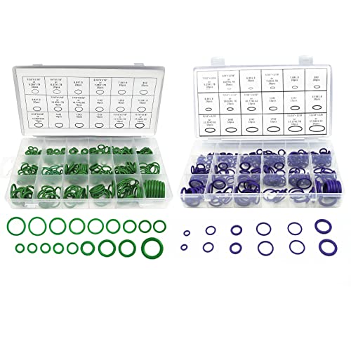 Boatsea 540Pcs Rubber O Ring Kits 18 Sizes Sealing Gasket Washer Made Of Nitrile Rubber cover