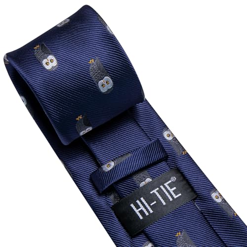 Image of Hi-Tie Men's Tie Sets Silk Paisley Striped Necktie Pocket Square Cuff-links Sets Wedding Business Holiday