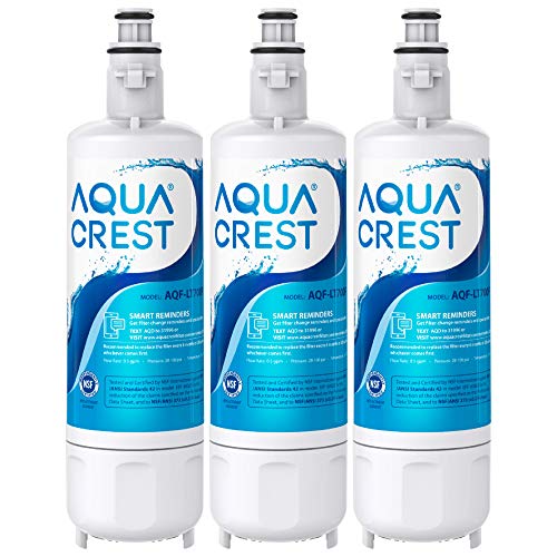 LT700P Refrigerator Water Filter Replacement of AQUACREST, Compatible with LG LT700P, ADQ36006101, ADQ36006102