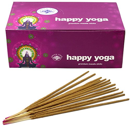 Encens Green Tree  Happy Yoga  lot de 12 boites