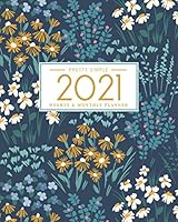 2021 Planner: Weekly & Monthly Planner for Women - Meadow Floral Cover 1952842247 Book Cover