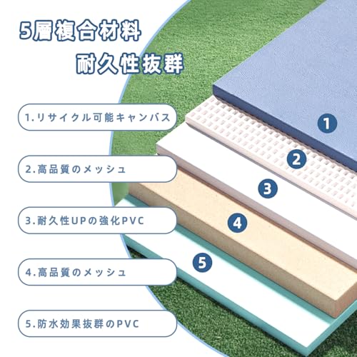 yuyuesmart 2025新開発 折りたたみプール 2.1M の商品画像 4
