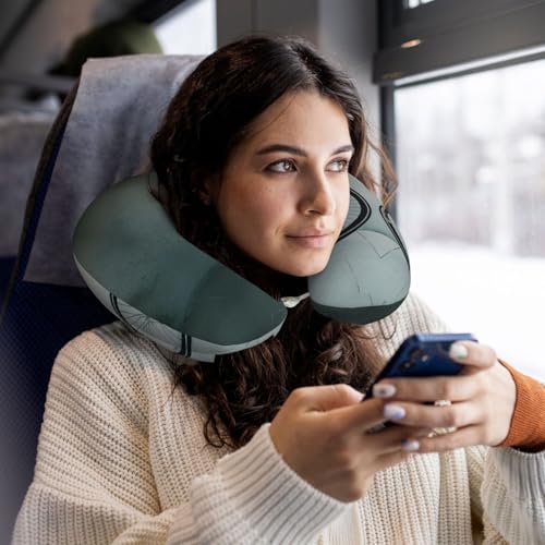 Almohada cervical de poliéster con diseño retro ciclismo miniatura 6