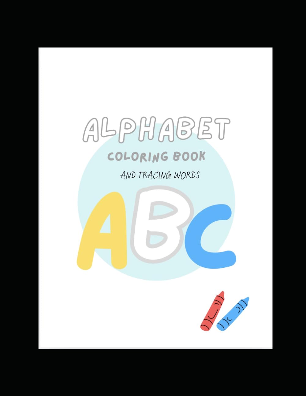 Alphabet A to Z coloring worksheet